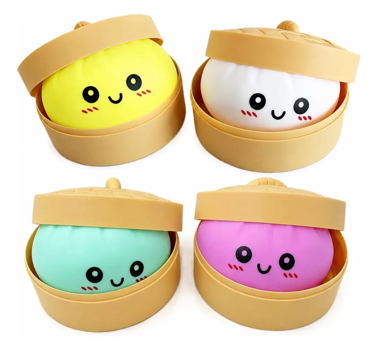 Dumpling Squishy Antiestrés Sorpresa Color Aleatorio