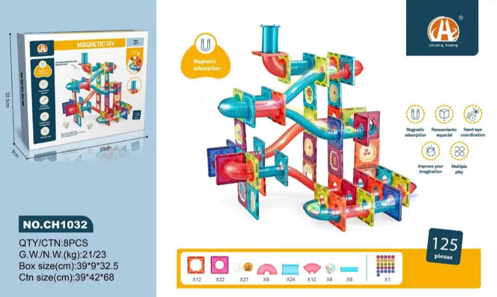 Bloques Magnéticos de Construcción