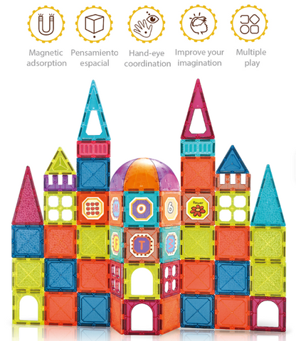 Bloques Magnéticos de Construcción
