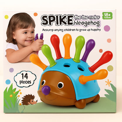 SPIKE Erizo de Motricidad Fina – Juguete Educativo Montessori 18M+
