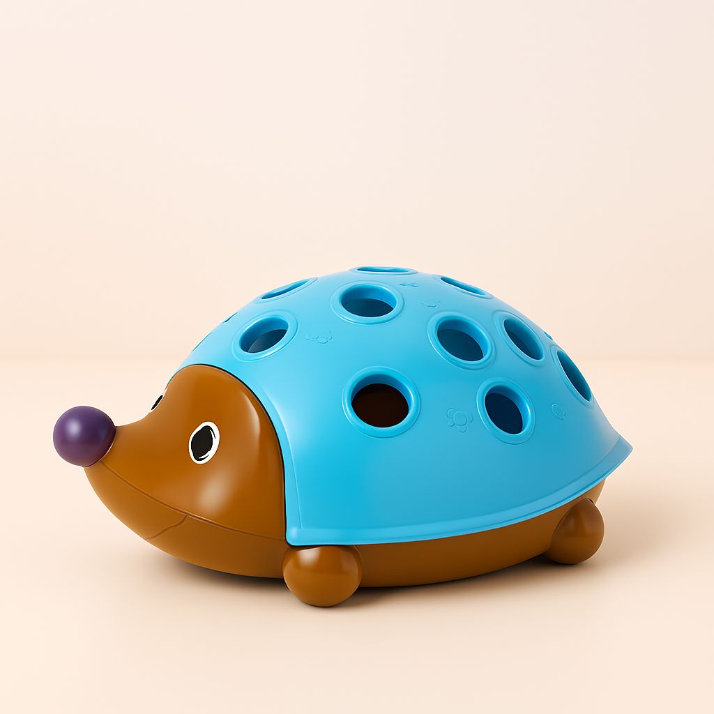 SPIKE Erizo de Motricidad Fina – Juguete Educativo Montessori 18M+