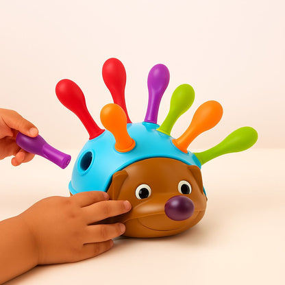 SPIKE Erizo de Motricidad Fina – Juguete Educativo Montessori 18M+