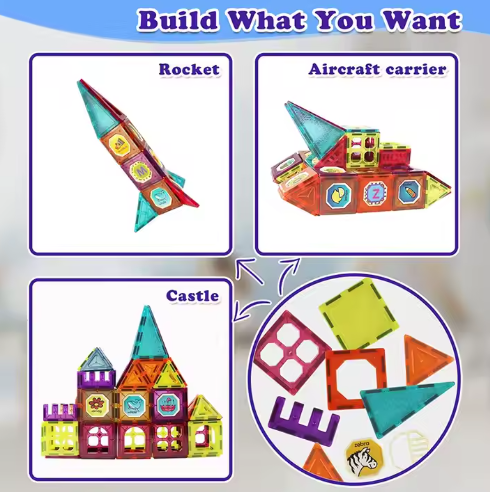 Bloques Magnéticos de Construcción