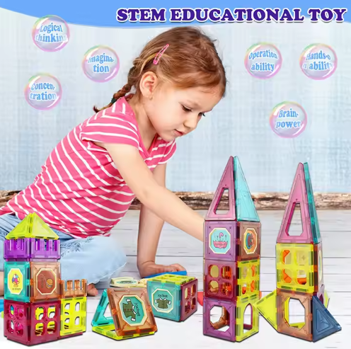 Bloques Magnéticos de Construcción